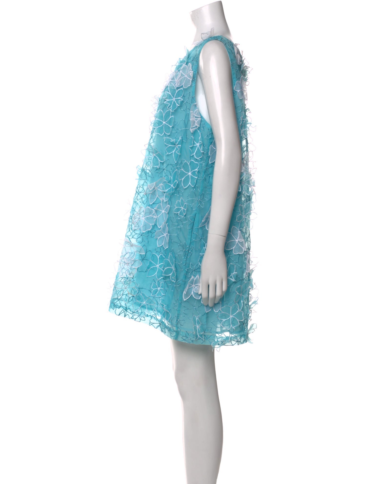 La Vie Style House Bateau Neckline Mini Dress