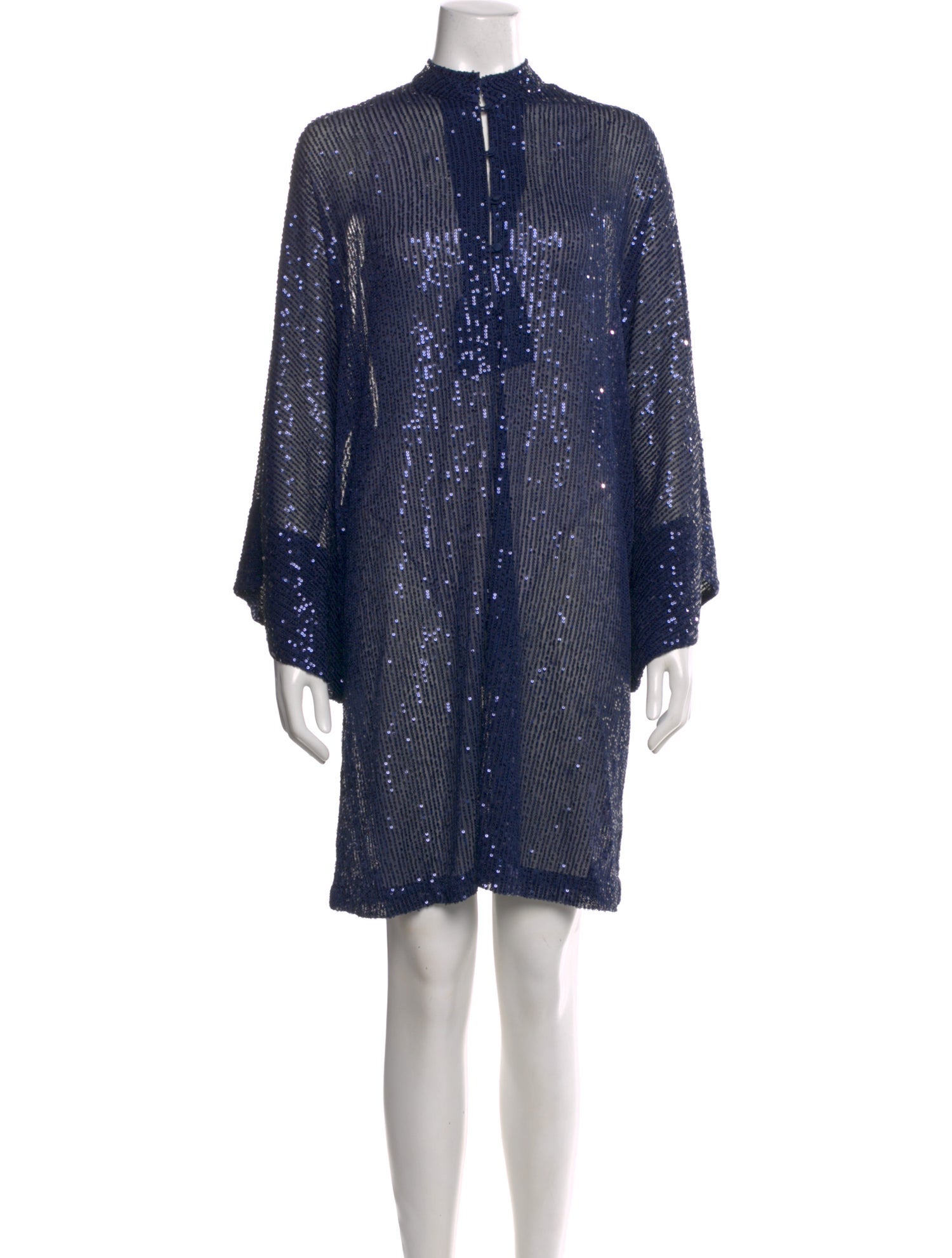 La Vie Style House Mock Neck Mini Dress w/ Tags