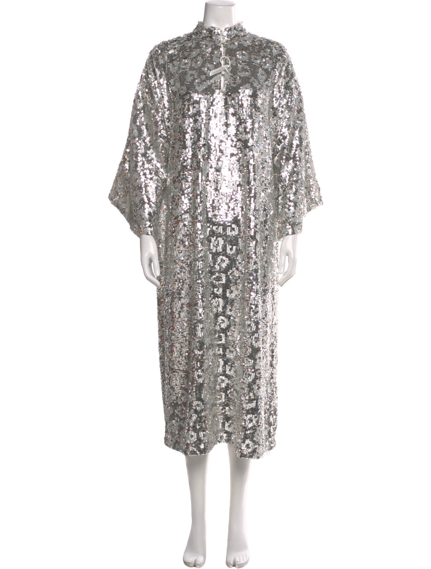 La Vie Style House Floral Print Long Dress w/ Tags