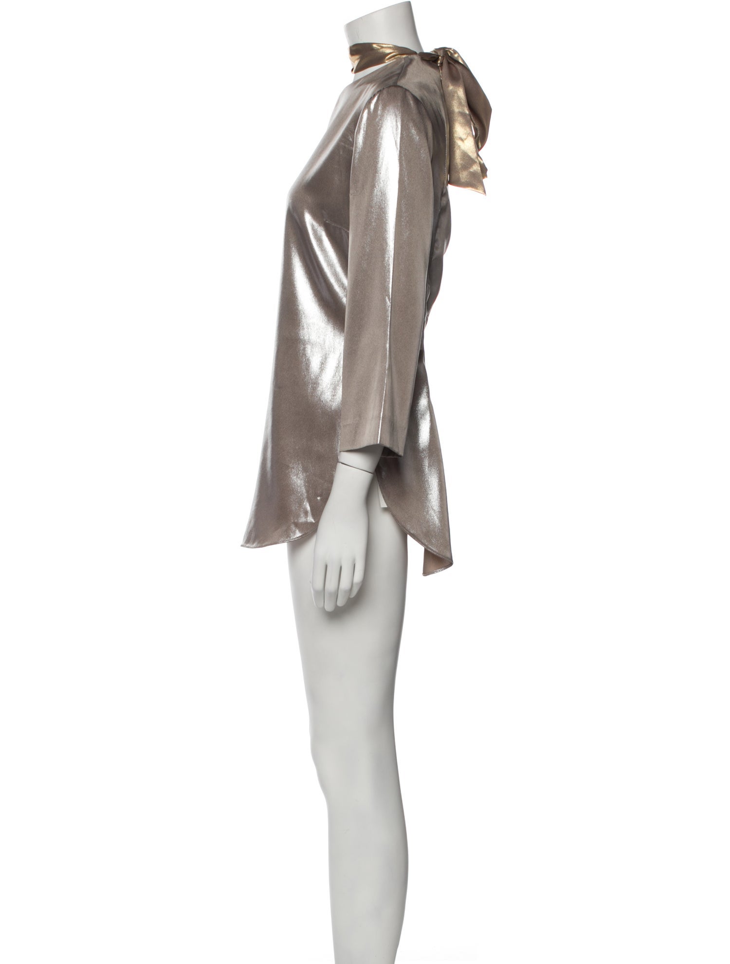 Layeur Mock Neck Mini Dress