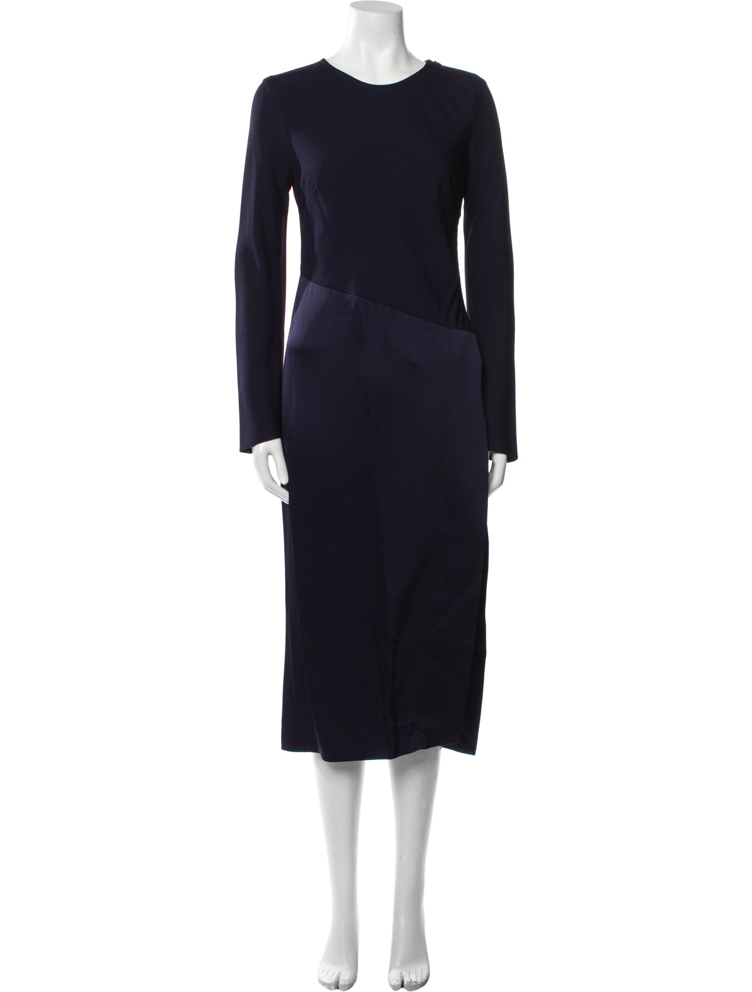 Layeur Crew Neck Long Dress