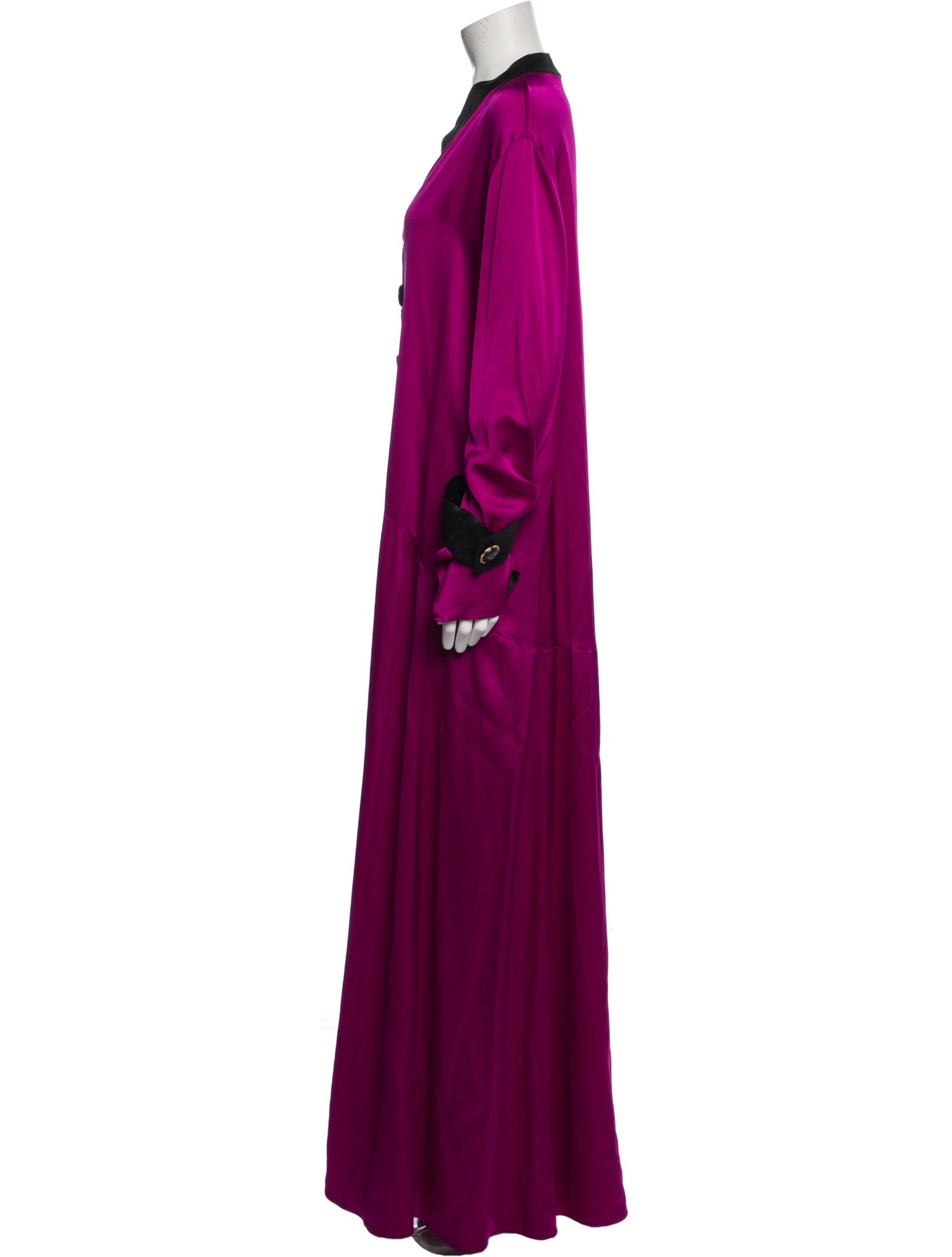 Layeur V-Neck Long Dress