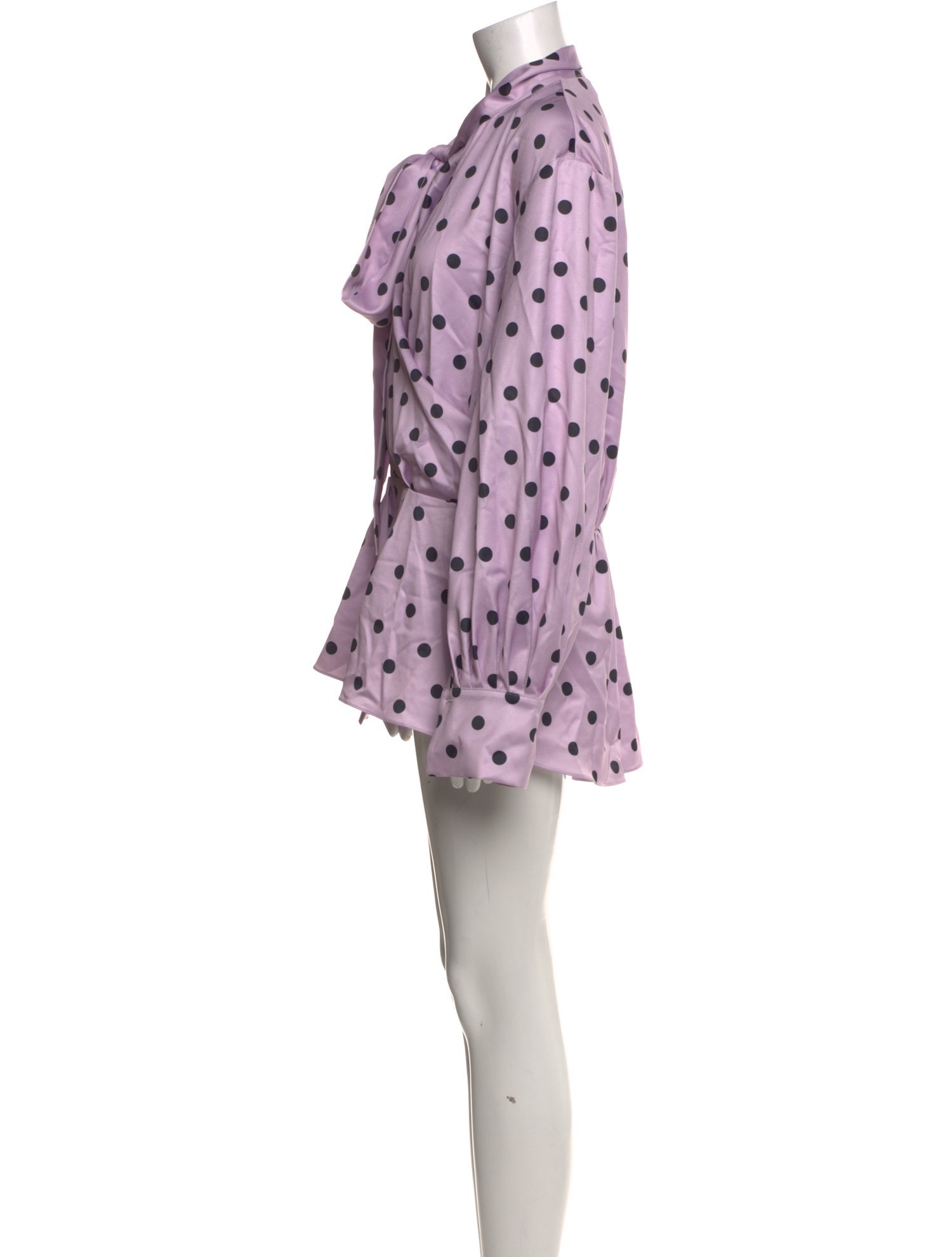 Layeur Polka Dot Print Mini Dress