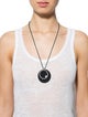 Luca Carati Onyx & Diamond Pendant Necklace