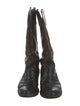 Lucchese Leather Graphic Print Western Boots