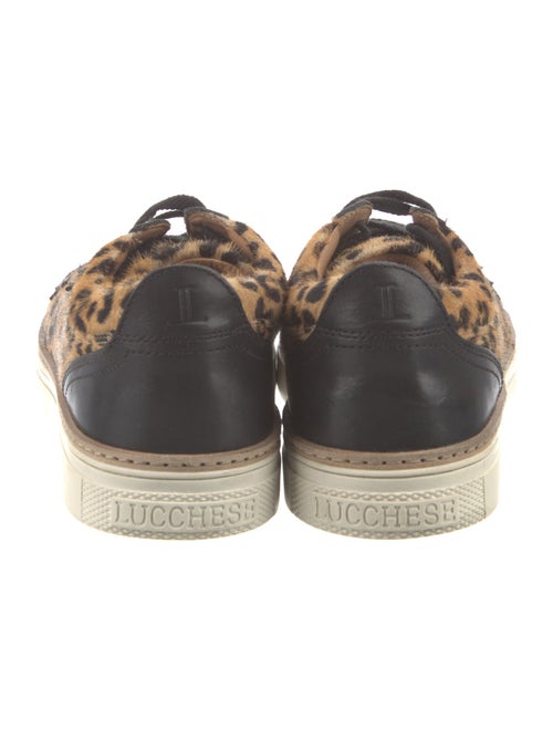 Lucchese Ponyhair Animal Print Sneakers