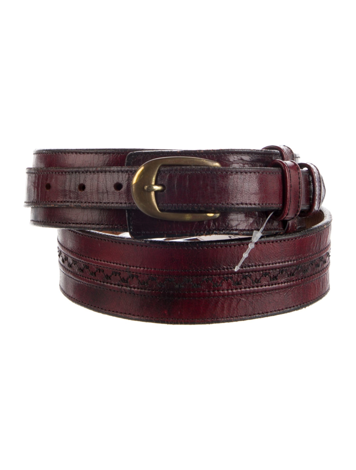 Lucchese Leather Waist Belt