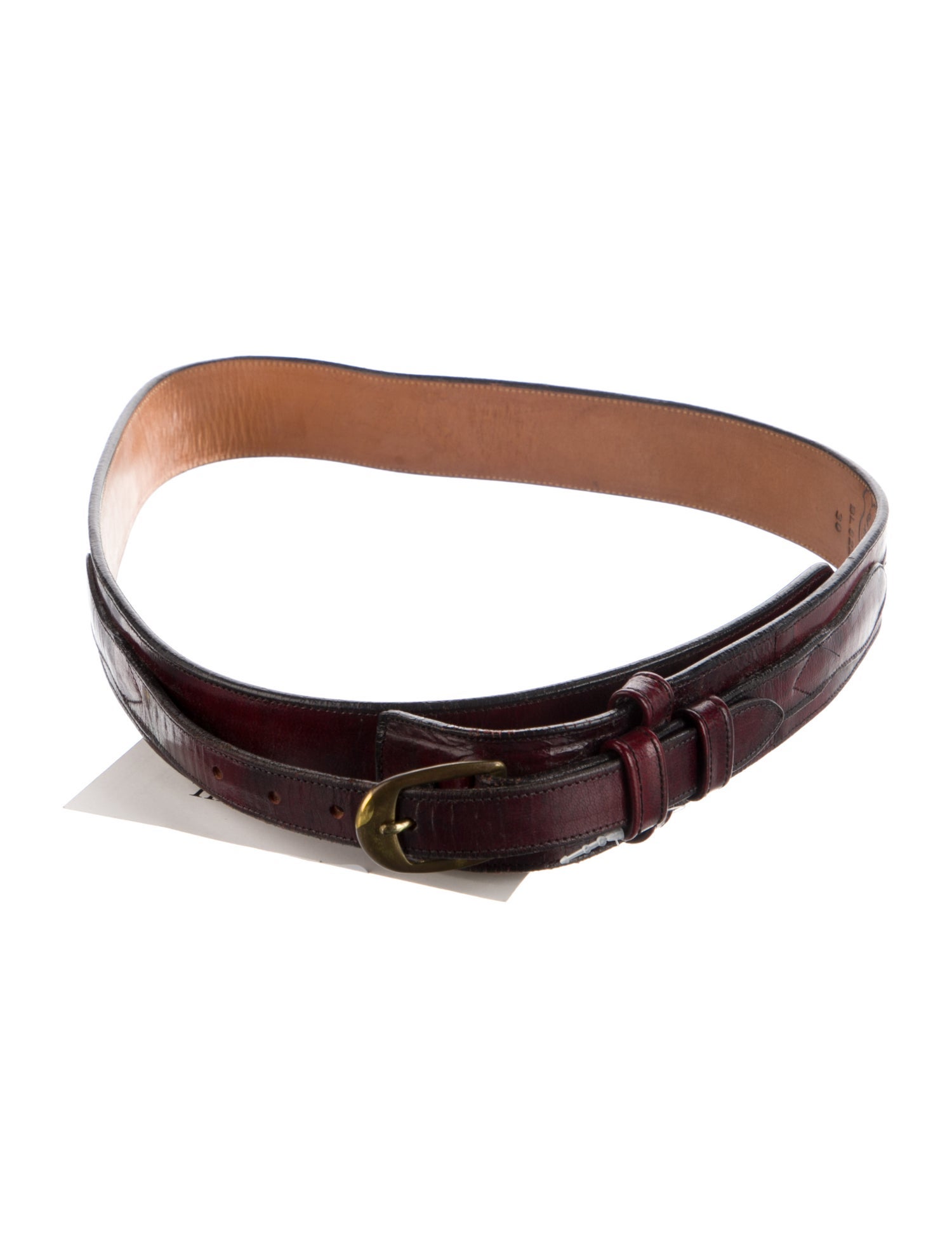 Lucchese Leather Waist Belt