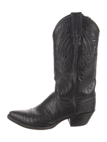 Justin Boots Leather Western 6.5