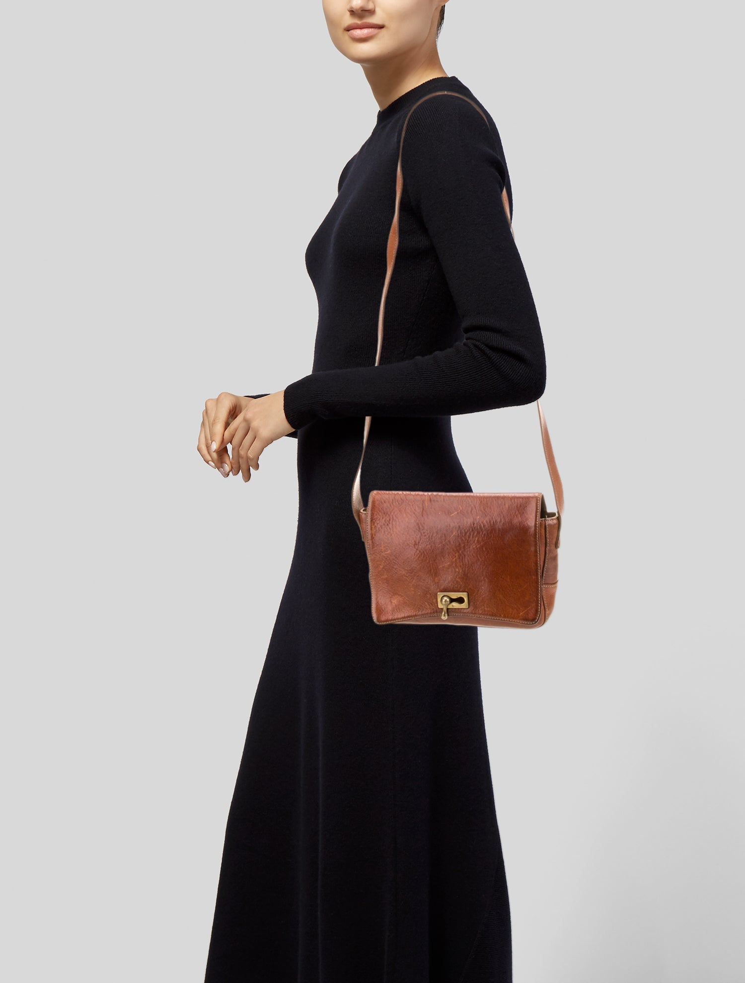 Lucchese Leather Shoulder Bag