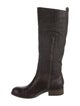 Lucchese Embossed Leather Riding Boots