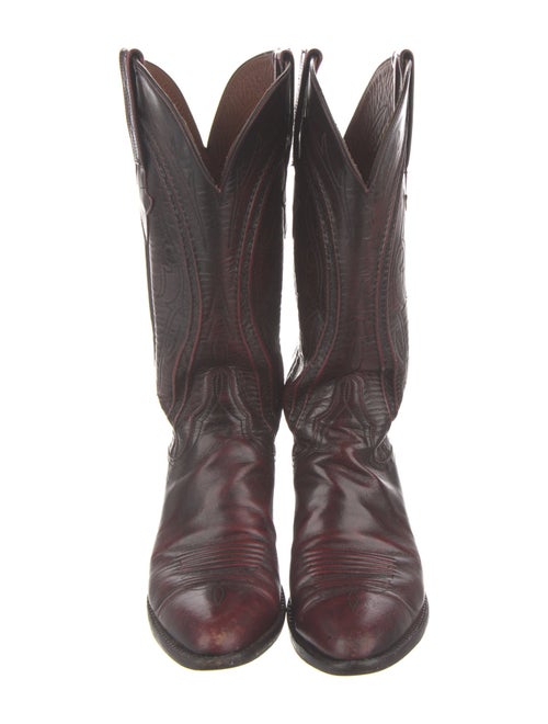 Lucchese Leather Western Boots