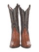 Lucchese Python Animal Print Western Boots