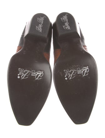 Lucchese Python Animal Print Western Boots