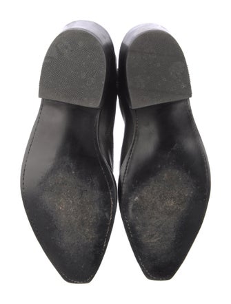 Lucchese Leather Printed Riding Boots