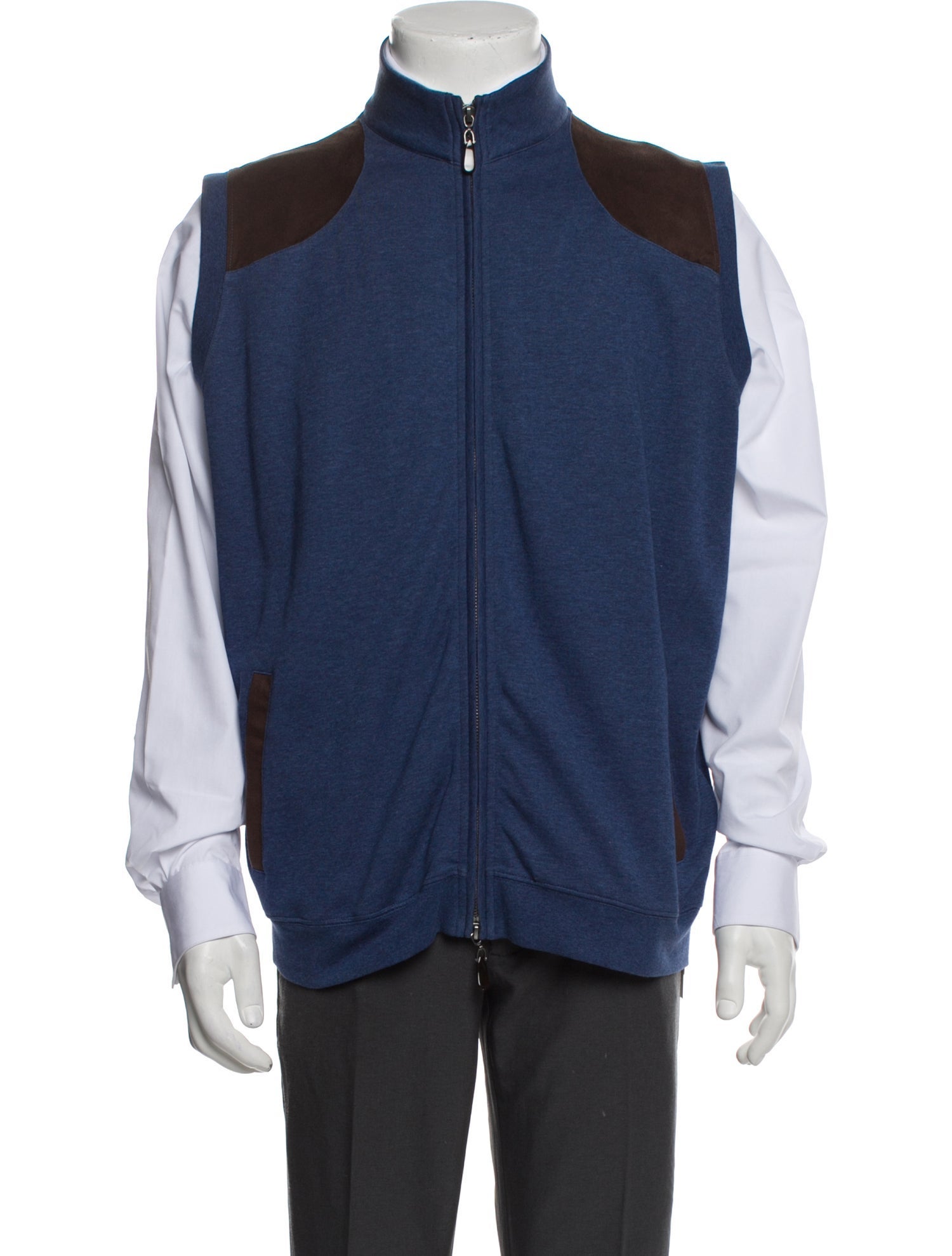 Lucchese Colorblock Pattern Vest