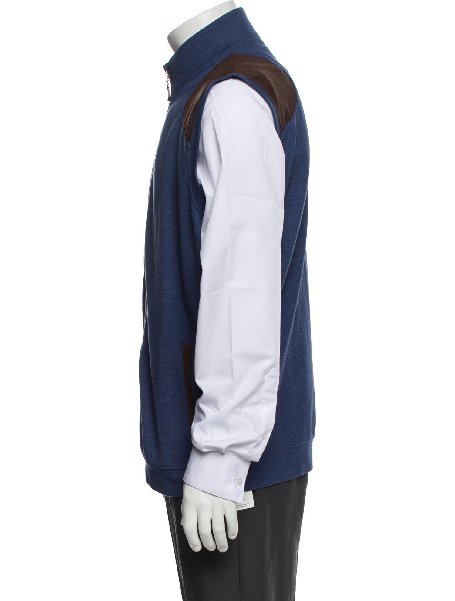 Lucchese Colorblock Pattern Vest