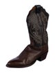 Lucchese Leather Patterned Western Boots