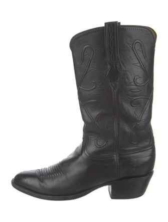 Lucchese Leather Western Boots