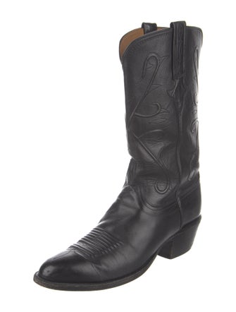 Lucchese Leather Western Boots