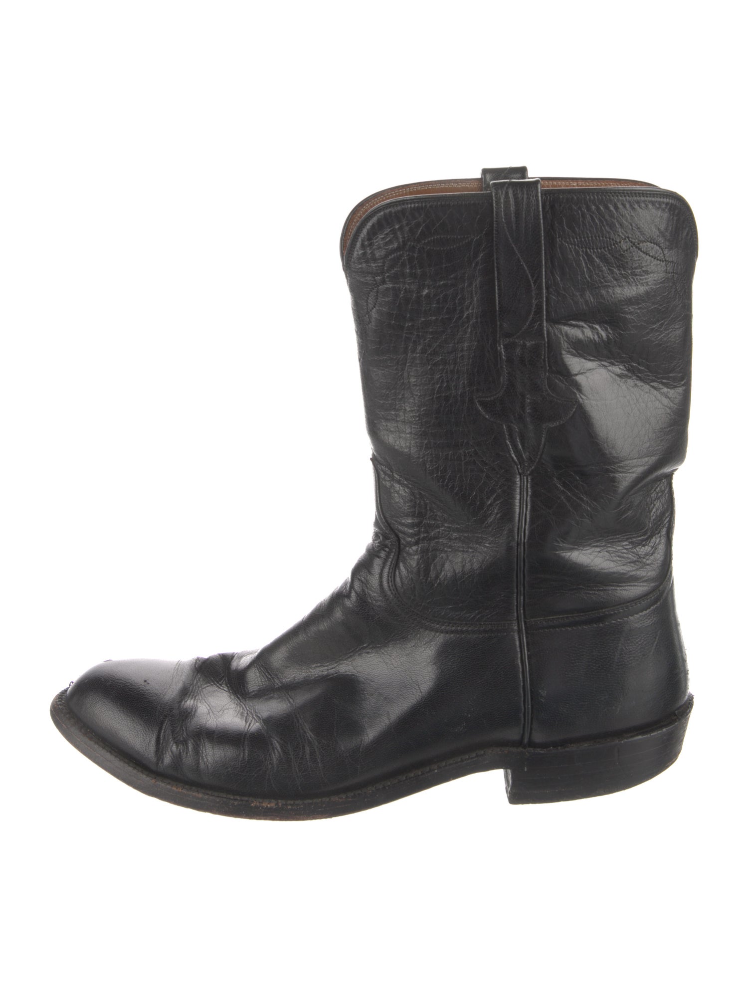 Lucchese Leather Western Boots