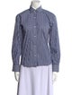 Lucchese Striped Long Sleeve Button-Up Top