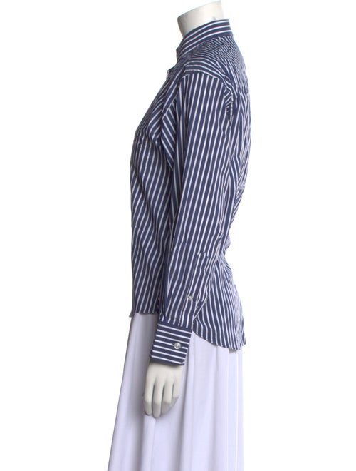 Lucchese Striped Long Sleeve Button-Up Top