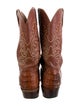 Lucchese Alligator Patterned Western Boots