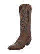 Lucchese Leather Printed Western Boots
