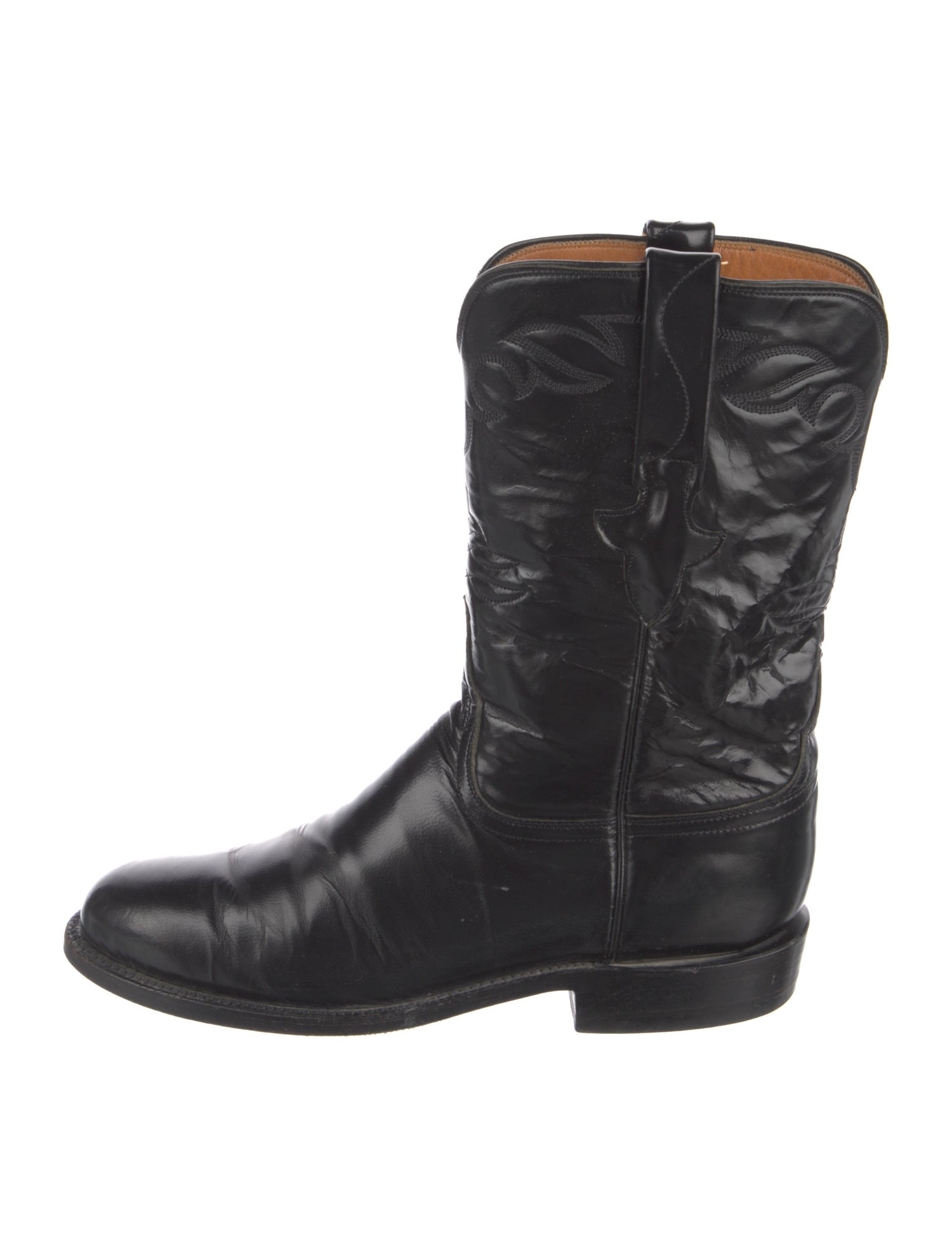 【関税&送料込】Salvatore Ferragamo Leggings Salvatore Ferragamo Gancio-Accented Netto Biker Boots