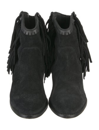 Lucchese Suede Western Boots