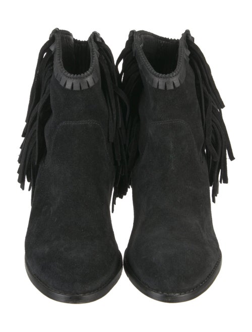 Lucchese Suede Western Boots