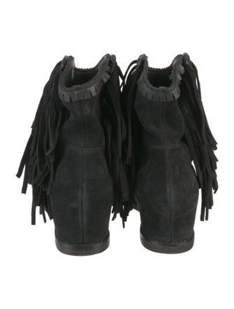 Lucchese Suede Western Boots