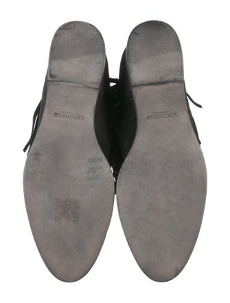 Lucchese Suede Western Boots