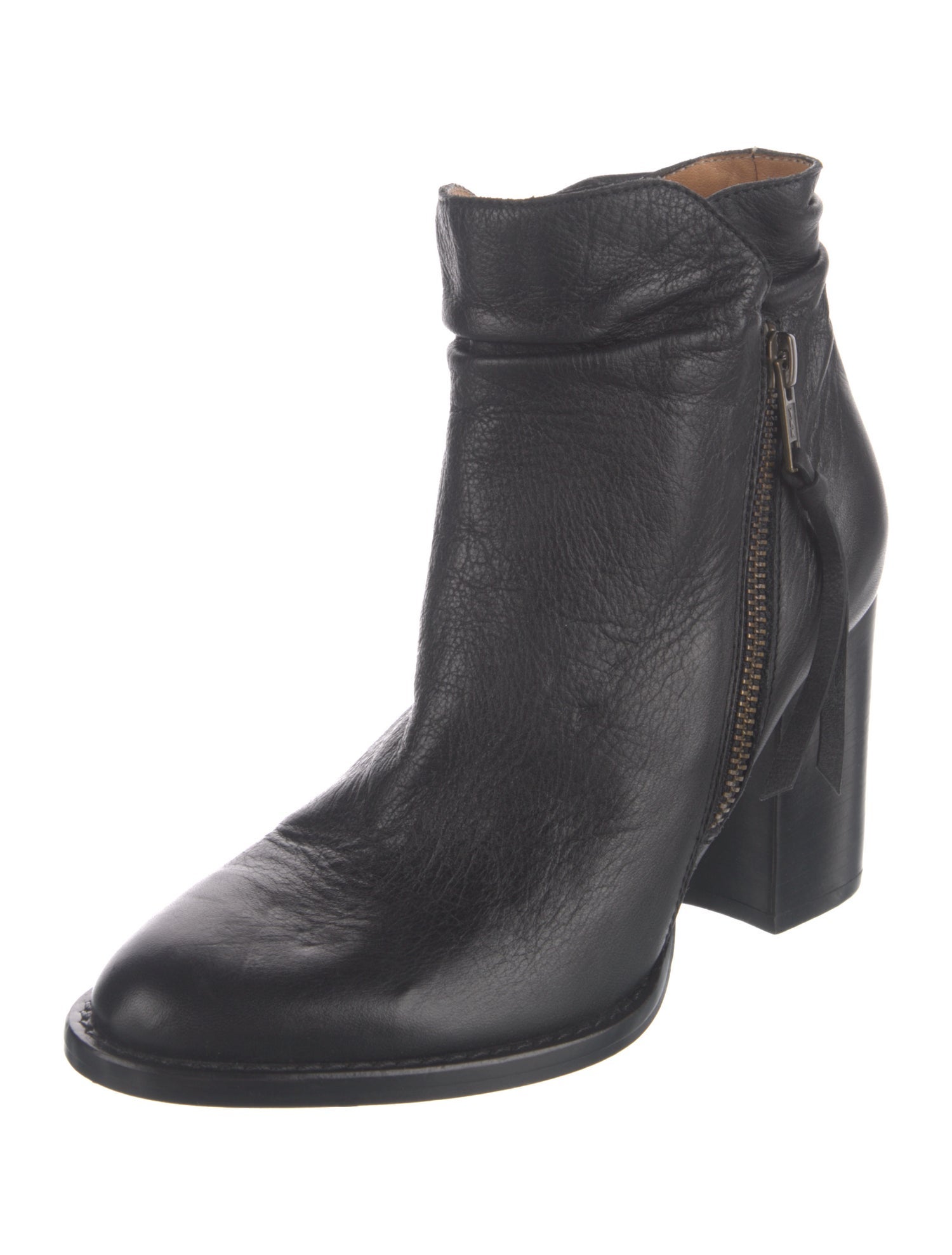 Lucchese Leather Chelsea Boots