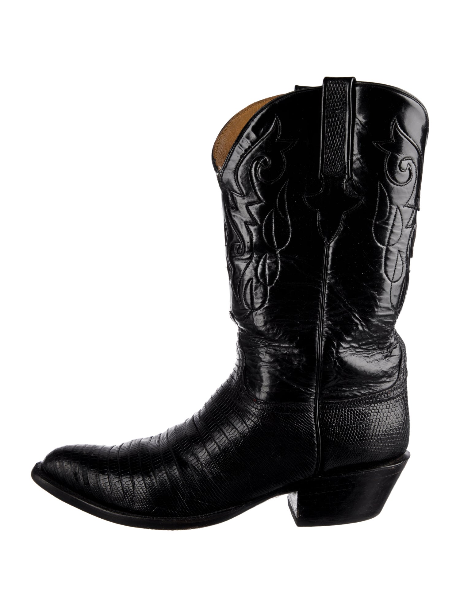 Lucchese Lizard Western Boots