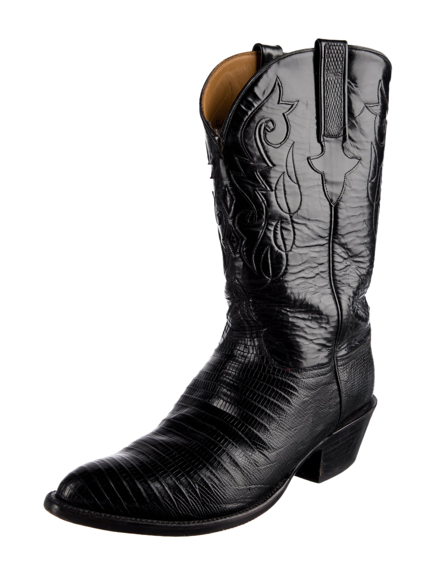 Lucchese Lizard Western Boots