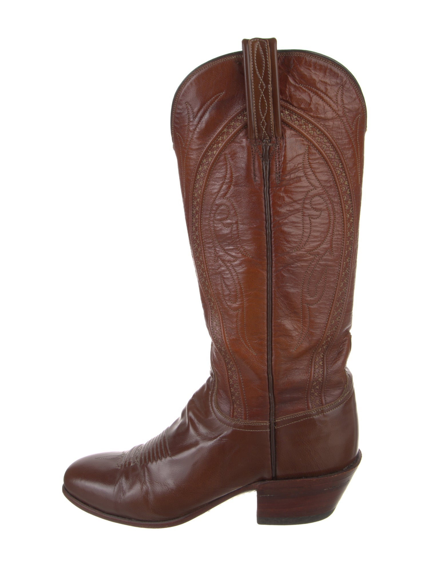 Lucchese Leather Western Boots