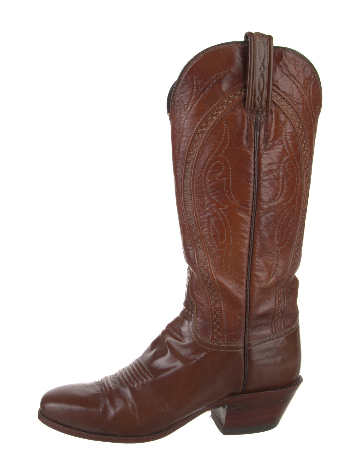 Lucchese Leather Western Boots