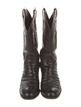 Lucchese Leather Western Boots