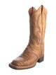 Lucchese Leather Patterned Western Boots