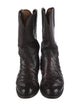 Lucchese Ostrich Leg Western Boots