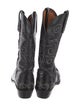 Lucchese Leather Printed Western Boots
