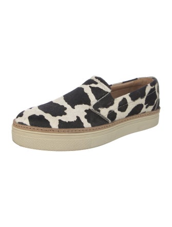 Lucchese Ponyhair Animal Print Flats