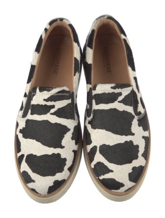 Lucchese Ponyhair Animal Print Flats