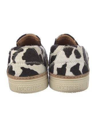 Lucchese Ponyhair Animal Print Flats