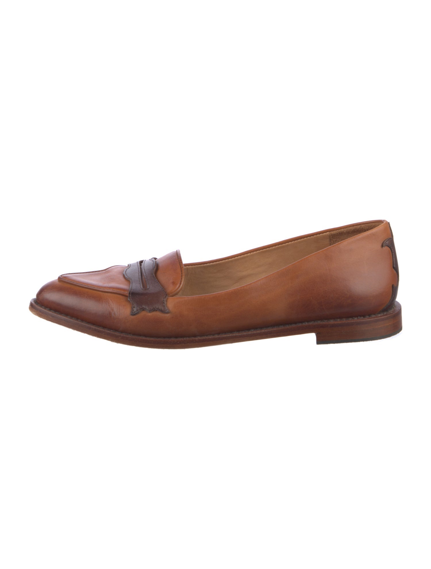 Lucchese Leather Loafers