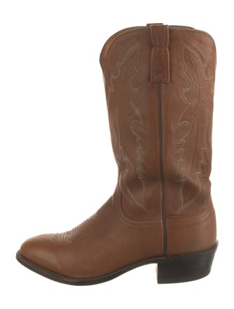 Lucchese Leather Western Boots