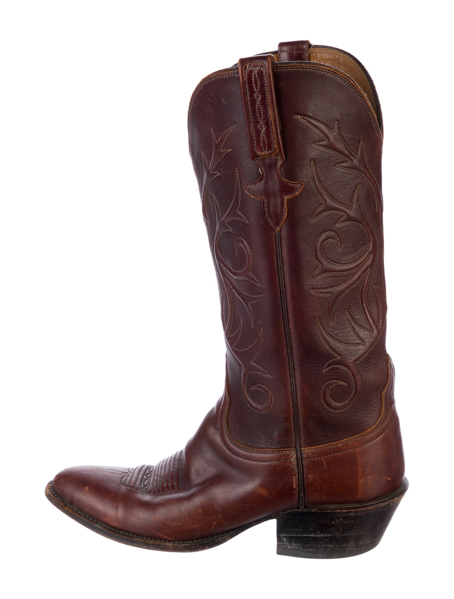 Lucchese Leather Western Boots