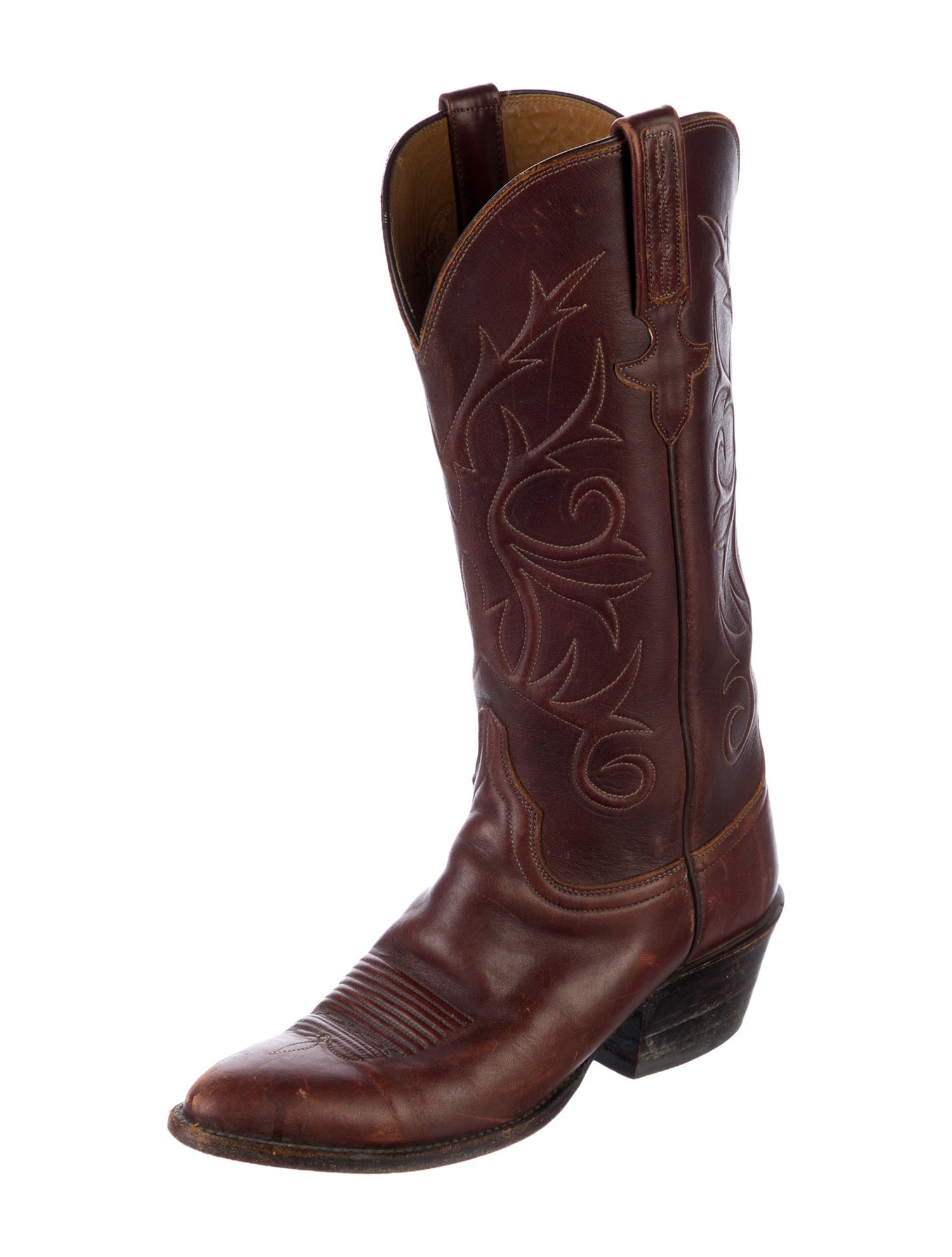Lucchese Leather Western Boots